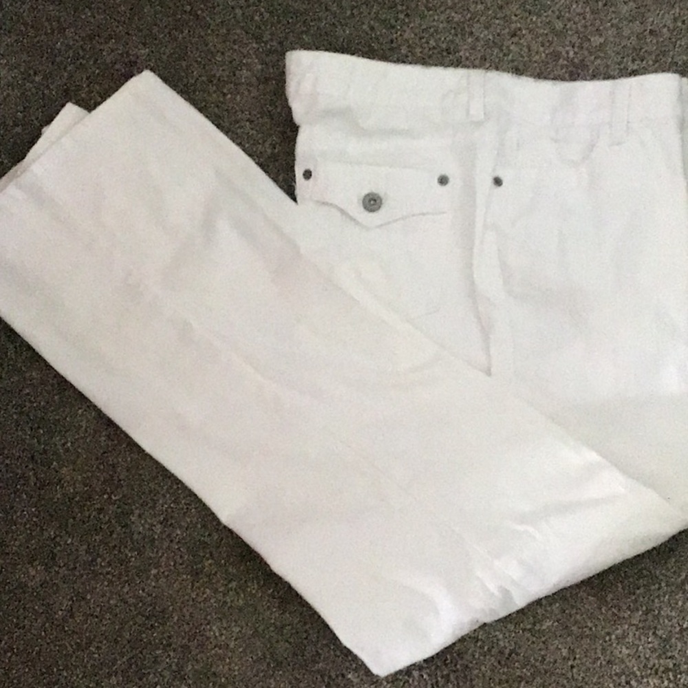White jeans